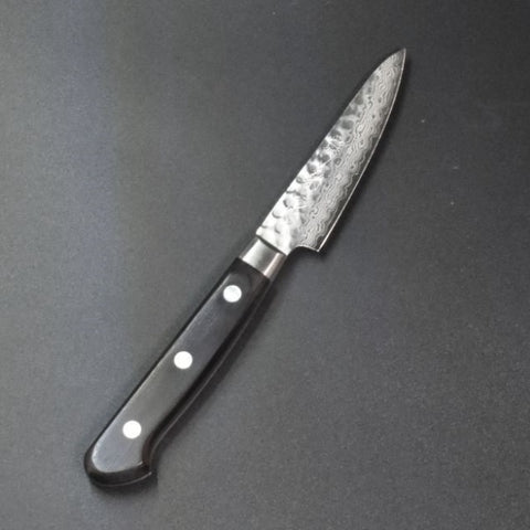 WGADJ 17層ツチ目ダマスカス鋼 パーリングナイフ