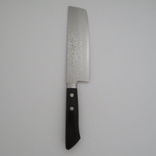 SUMID 17層ダマスカス鋼 菜切り包丁 – 菊一文珠四郎包永（きくいち