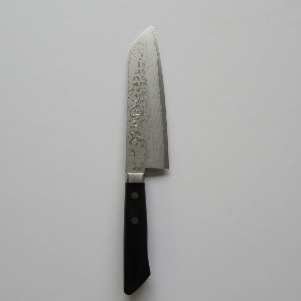 SUMID 17層ダマスカス鋼 三徳包丁 – 菊一文珠四郎包永(きくいち もんじゅしろう かねなが)