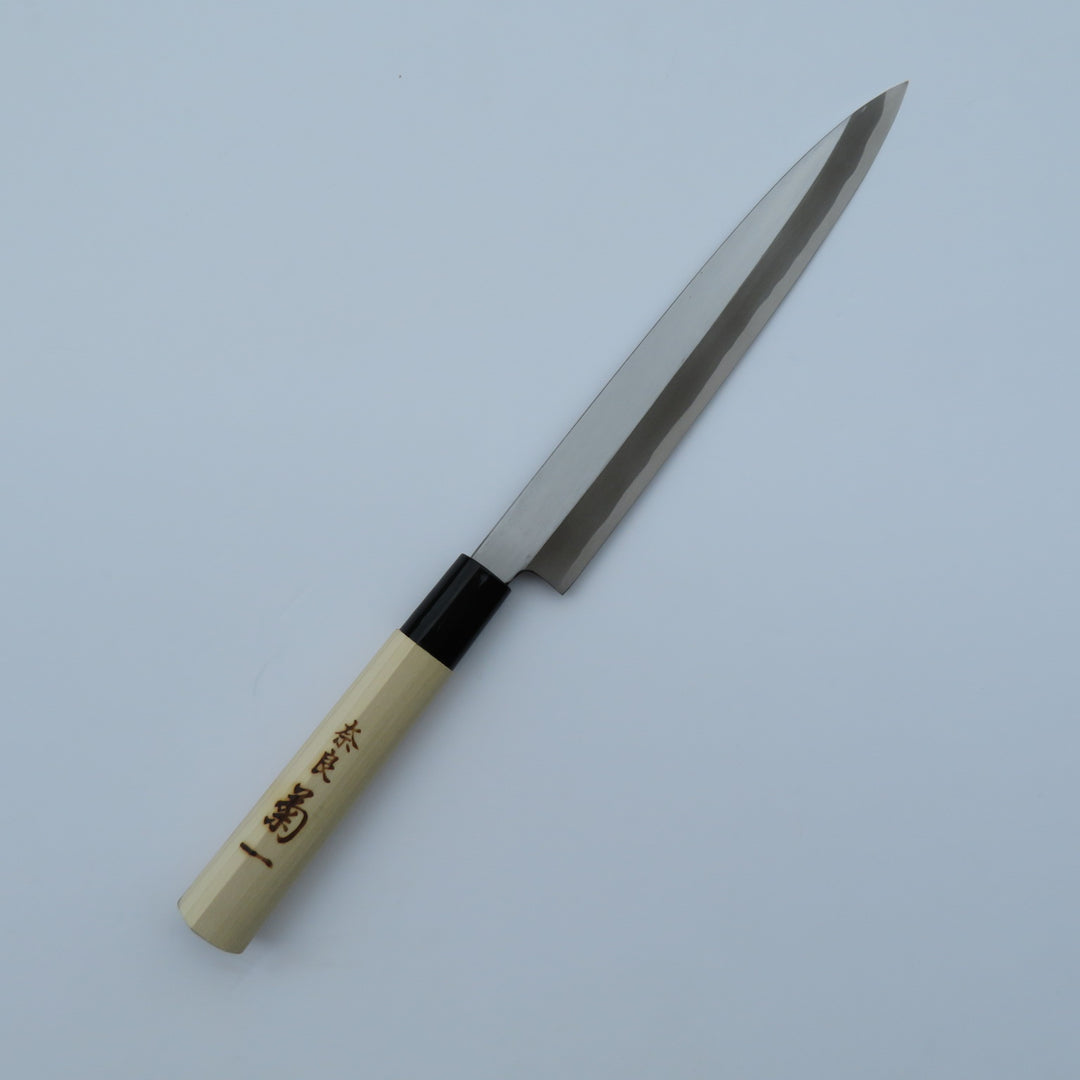 柳刃／sushi knife – 菊一文珠四郎包永（きくいち もんじゅしろう かねなが）